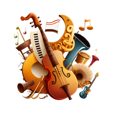 Instruments and Art Supplies for all